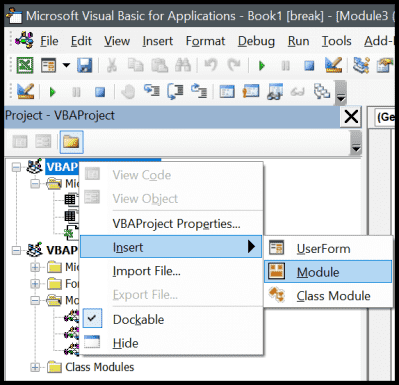 Excel Visual Basic Editor (VBE) for Windows - Mac (Ultimate